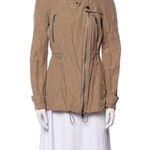 Burberry Beige Utility Jacket with Asymmetric Zip